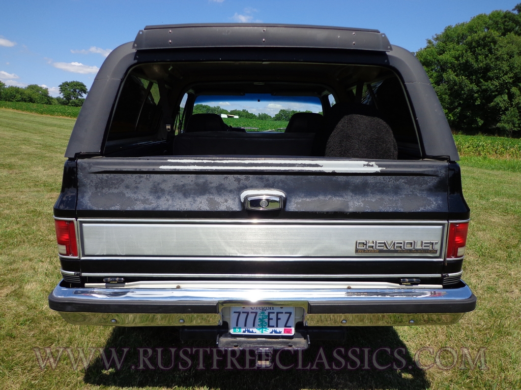 1990 K5 Chevy Blazer Black Fully Loaded Silverado Chevrolet 90 4723